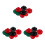 3Sets Compact Resin Table Hockey Paddle and Puck Set Assorted Colors 6