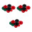 3Sets Compact Resin Table Hockey Paddle and Puck Set Assorted Colors 8
