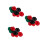 3Sets Compact Resin Table Hockey Paddle and Puck Set Assorted Colors 7