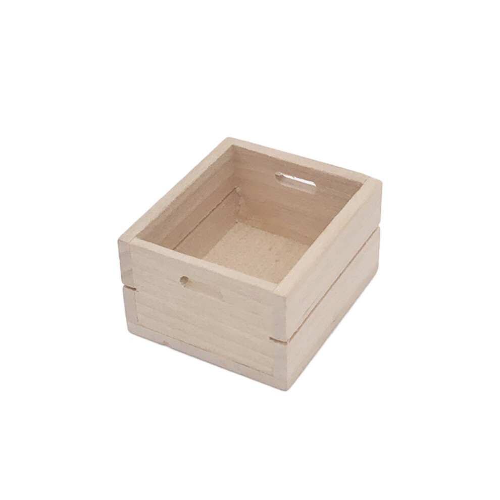 Photos - Other Toys Mini Wooden Basket For Fruit Vegetable And Scene Props