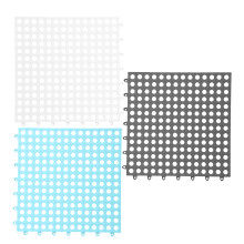 6 Pcs Plastic Pet Mat For Bunny Rabbit Hamster Cage Pads