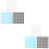 6 Pcs Plastic Pet Mat For Bunny Rabbit Hamster Cage Pads 8