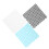 6 Pcs Plastic Pet Mat For Bunny Rabbit Hamster Cage Pads 2