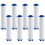 16Pcs Replaceable PP Cotton Shower Filters White for Home Bath Supply 1