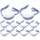 40 Pcs Safety Chin Strap With Adjustable Elastic Band And Cup 2