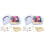 2 Sets 24 Color Oven Bake Polymer Clay Kit With Tools For Kids 2