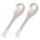 4 Pcs Stainless Steel Soup Spoons Rice Spoons Practical Thick Spoons 1