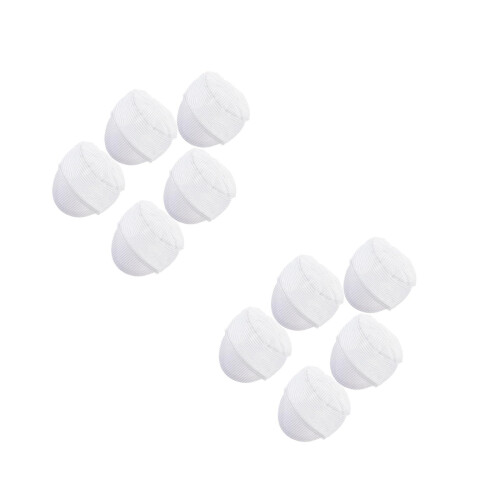 10 Pcs Anti-Static White Hat Work 1