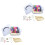 2 Sets 24 Color Oven Bake Polymer Clay Kit With Tools For Kids 3