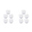 10 Pcs Anti-Static White Hat Work 3