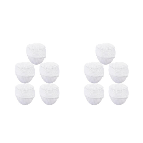 10 Pcs Anti-Static White Hat Work 2