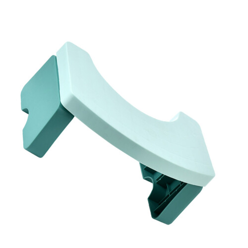 2Pcs Durable Green PP Bathroom Step Stool Toilet Seat Foot Support 1