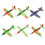 60 Pcs Manual Catapult Plane Child 10