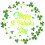 2 Pcs Clover Stickers Removable Window Office Showcase Wall Decor 1