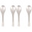 4 Pcs Stainless Steel Soup Spoons Rice Spoons Practical Thick Spoons 2