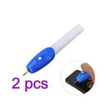 Diy Electric Etching Pen Steel Jewelry Engraver Carving Tool Crafting
