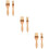 6 Pcs Grill Brush Barbecue Kitchenware Wood 11