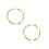 2 Count Copper Gold-Plated Bracelet Anklet Child Adjustable Push-Pull 10