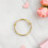 2 Count Copper Gold-Plated Bracelet Anklet Child Adjustable Push-Pull 4