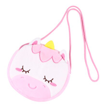 3Stk Niedliche Einzelschulter Kinder Cartoon Einhorn Pink