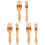6 Pcs Grill Brush Barbecue Kitchenware Wood 4
