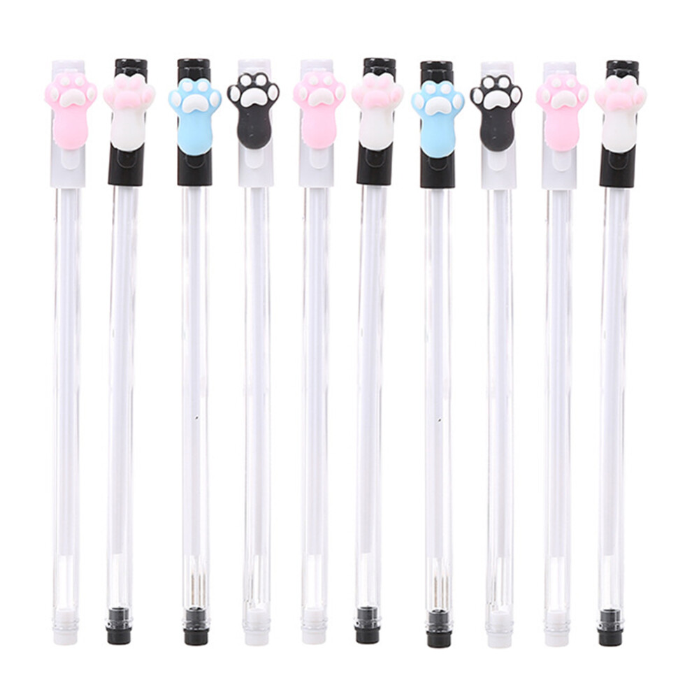 Photos - Pen 10Pcs Cartoon Cat Claw Gel  Roller Ink  Random Style