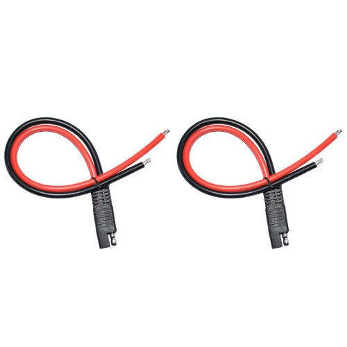 2pcs Sae Extension Cable Solar Extension Cable Replace Old Extend For Automotive 1