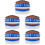 55 Pcs Puppet Resin Football Table Doll 6