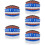 55 Pcs Puppet Resin Football Table Doll 10