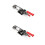 2pcs Buckle Lock Bolt Adjustable Plastic 6