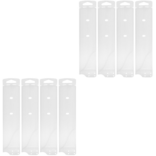 8 Pcs Protective Sleeves Professional Cutter Guards (White) 2