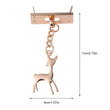 20Pcs Deer Buckles DIY Decorative Bag Material