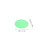 100 Pcs Sequins For Embroidery Mini Christmas Baubles Green 3