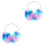 2 Pcs Plush Warm Earmuffs Warmer Protection Women'S 2