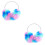 2 Pcs Plush Warm Earmuffs Warmer Protection Women'S 5