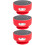 3Pcs Reusable Silicone Case for 2 with Red Suction Gel Base 8