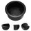 2Pcs Black Foosball Table Drink Holder and Ashtray Insert for Home Use 11