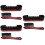 6Pcs Multifunctional Billiard Table Brush with Red Wood Handle Cleaner 7