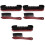 6Pcs Multifunctional Billiard Table Brush with Red Wood Handle Cleaner 3