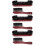 6Pcs Multifunctional Billiard Table Brush with Red Wood Handle Cleaner 8