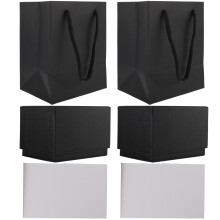 2 Sets Watch Box Fashion Jewelry Box Paper