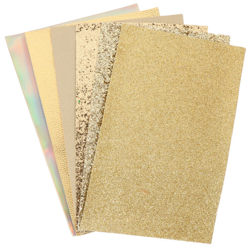 12 Pcs Faux Sheet For Craft Sewing And Diy Projects