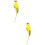 2 Pcs Simulation Parrot Birds Foam Rural 7