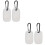 4 Pcs Tile Mate White Silica 6