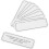 20Pcs Uv Intensity Test Cards White PVC for Accurate Uv Rays Detection 2