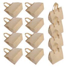 12Pcs Insulated Takeout Bags Beige Aluminum Foil Thermal Food