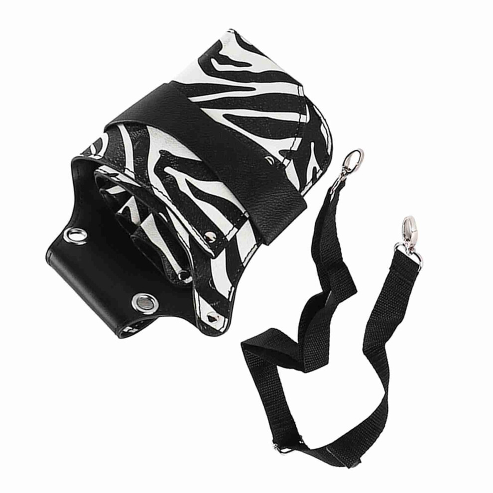 Hairdressing Scissor Holster Pu Leather With Multiple Tool Pockets Adjustable Barber Belt For Salon 9099447539960