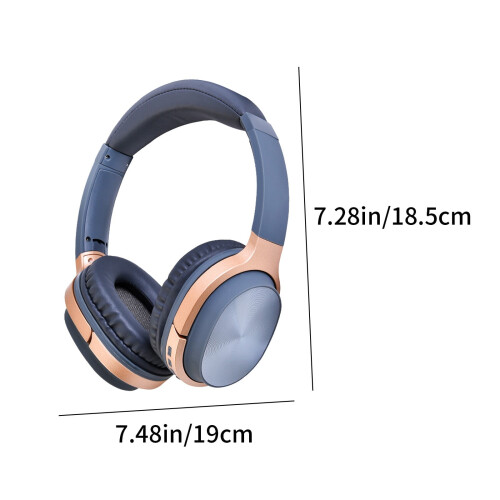 Ασύρματα ακουστικά Bluetooth για τοποθέτηση στο κεφάλι FloHua, Χριστουγεννιάτικη 2