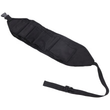 Cinto para Cerveja Fyearfly, Cinto para Cerveja com 6 Bolsos, Tecido Oxford 600D, Alça de Cintura Ajustável para Bebidas, Ideal para Camping e