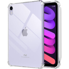 Husă de protecție compatibilă cu iPad Mini a 6-a generație de 8,3" (2021), spate transparent TPU, ușoară, moale și flexibilă